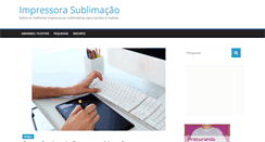 Desktop Screenshot of impressorasublimacao.com
