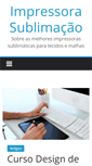 Mobile Screenshot of impressorasublimacao.com