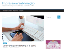 Tablet Screenshot of impressorasublimacao.com